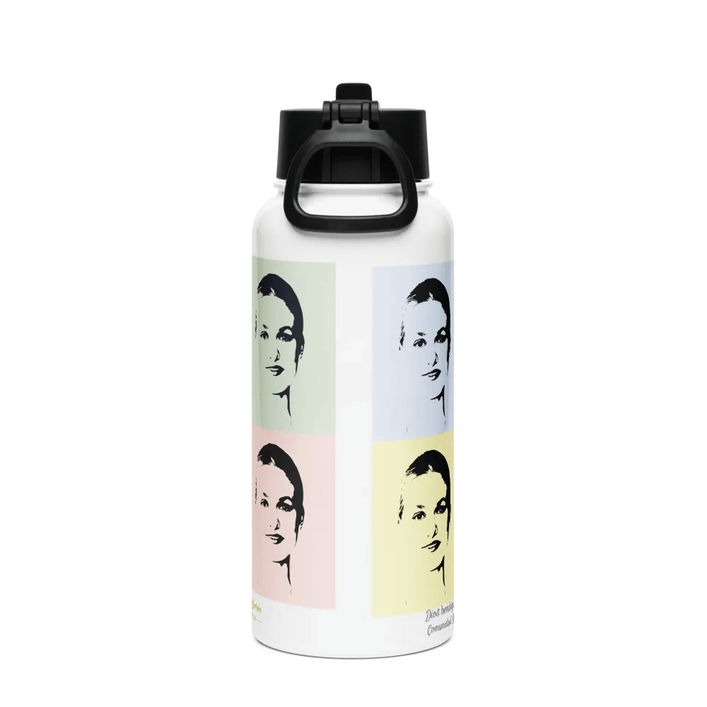 Botella deportiva - (diseño pop) Dios bendiga a nuestra futura Reina product image (4)