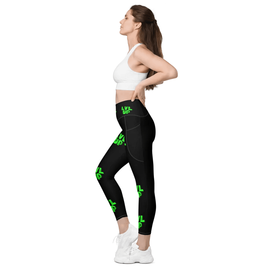 LVL UP Black Yoga Pants product image (11)
