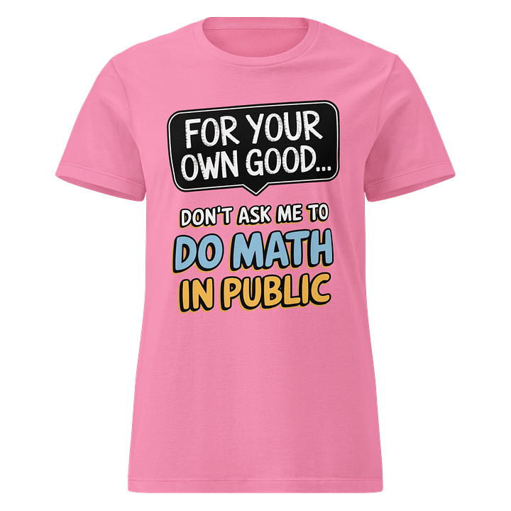 Math Hater Women's Tee product image (9)