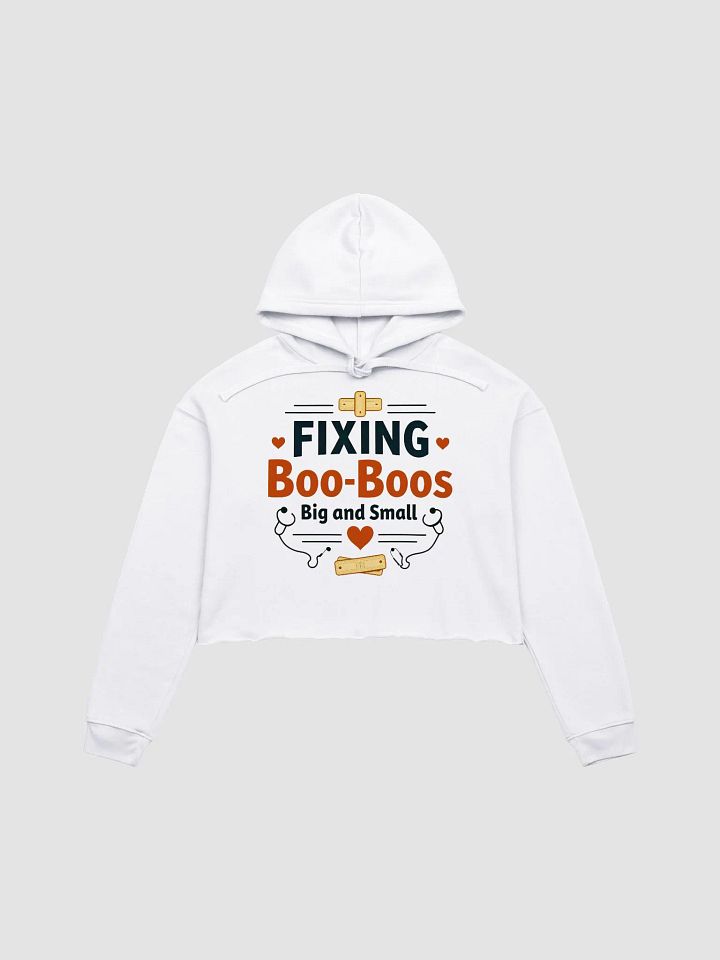 Boo-Boo Fixer Crop Hoodie product image (4)