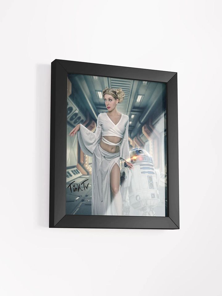 Limited Edition SIGNED Princess Leia Cosplay Framed Print product image (2)