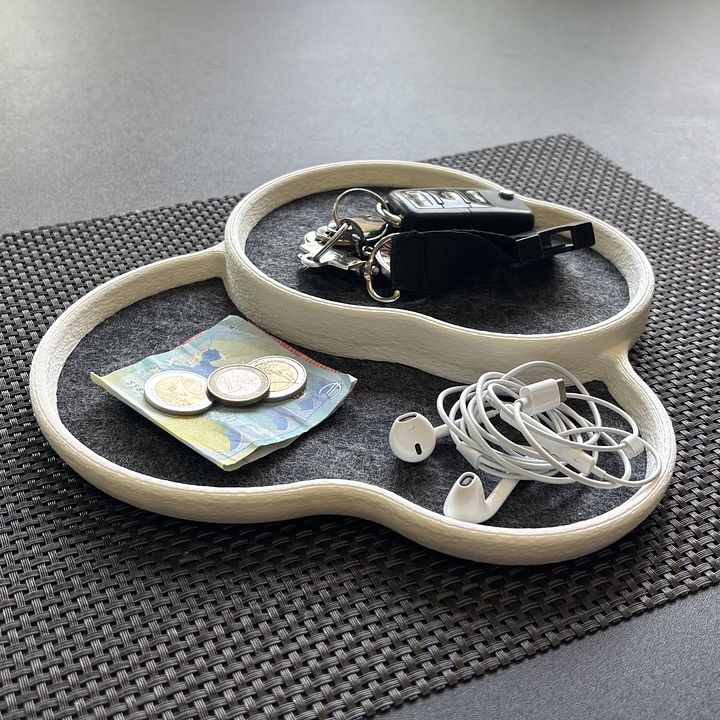 Organic Catch All Tray with Felt product image (2)