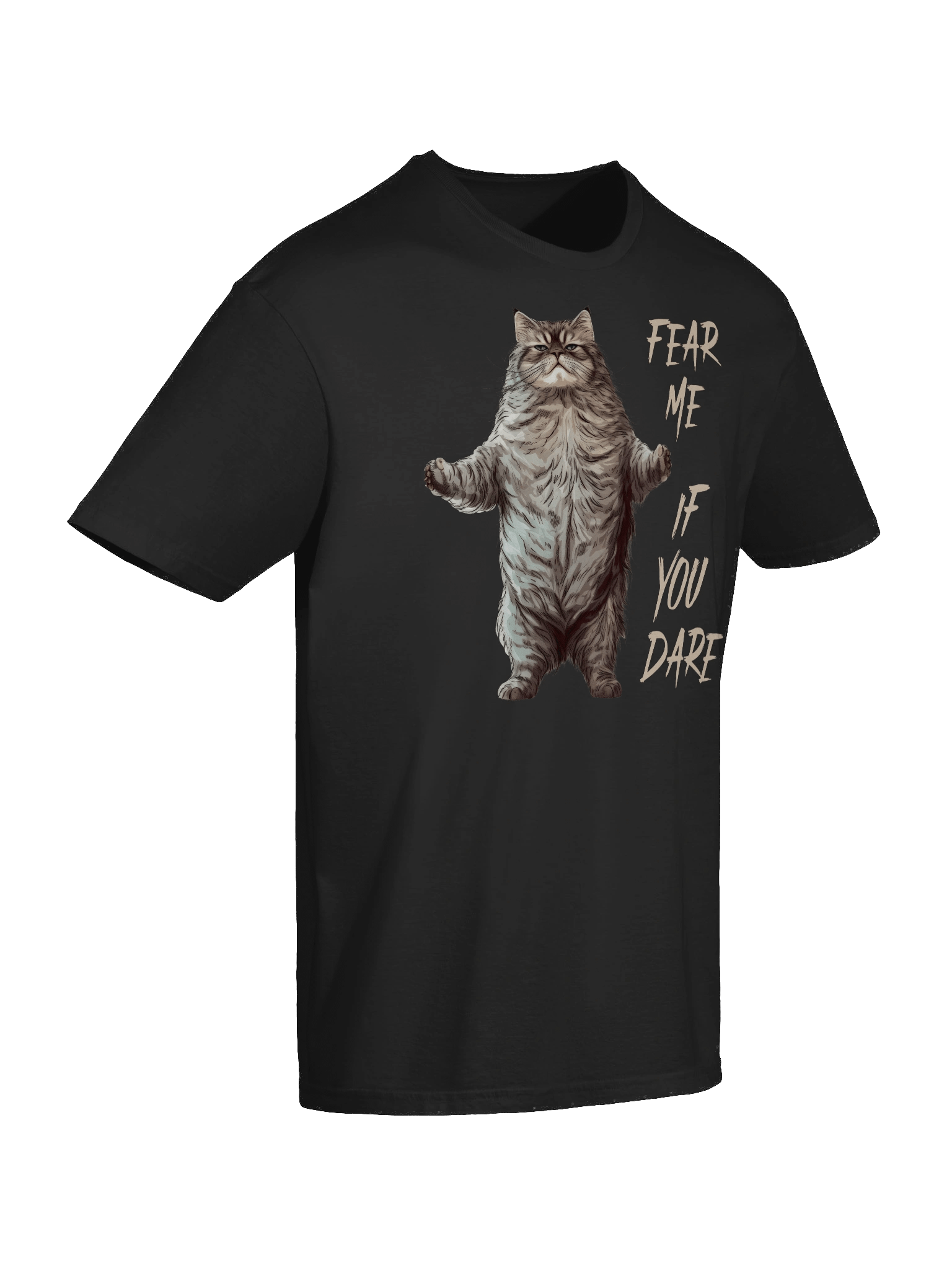 Fear Me If You Dare Cat T-Shirt product image (56)