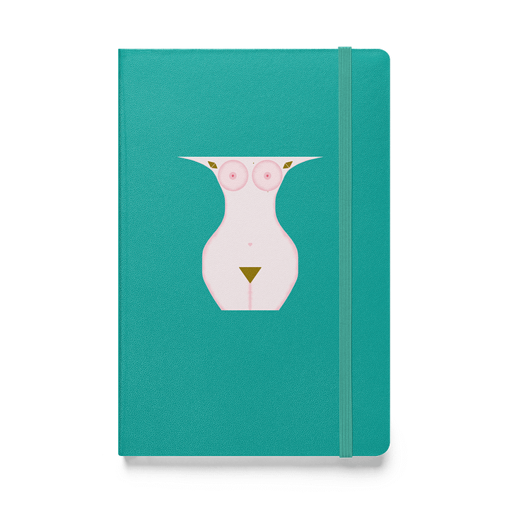 Abstract Feminine Essence Hardcover Notebook product image (1)