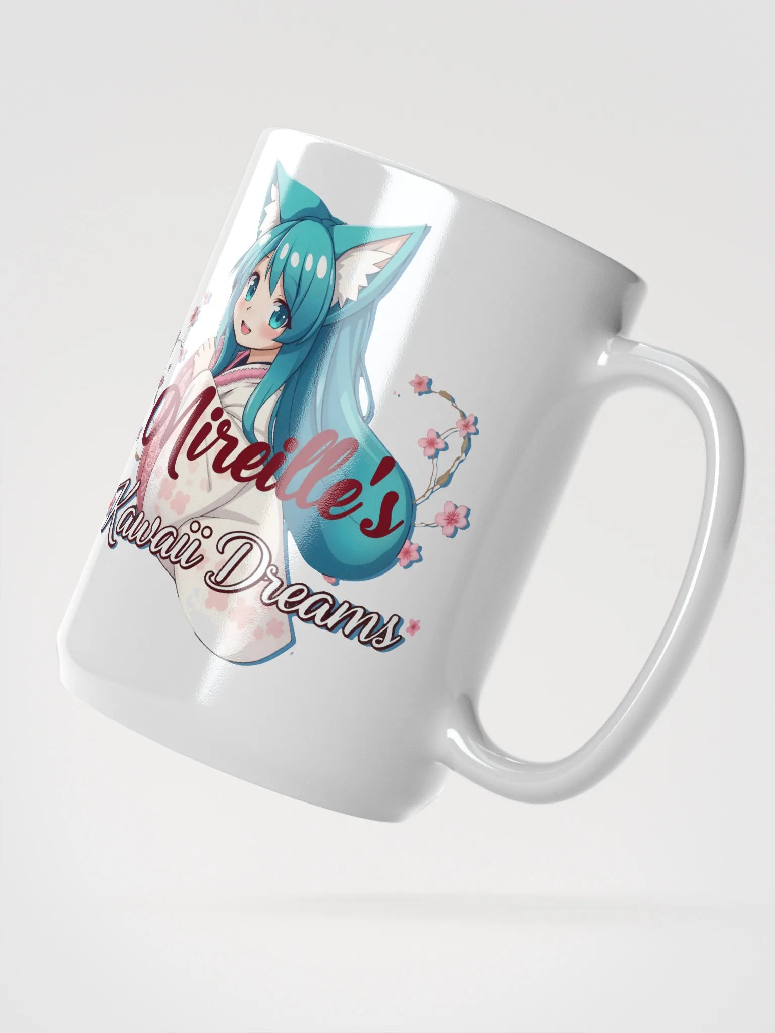 Mireille's Kawaii Dreams White Mug product image (2)