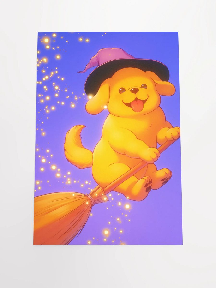 Whimsical Witches' Ride Poster product image (1)