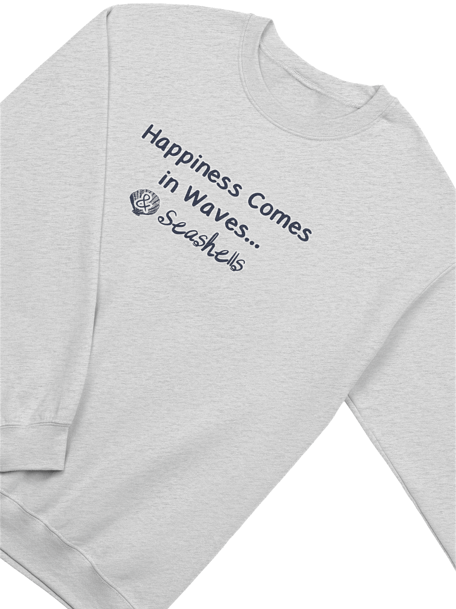 Happiness Comes in Waves...& Seashells | Crewneck Sweatshirt product image (36)