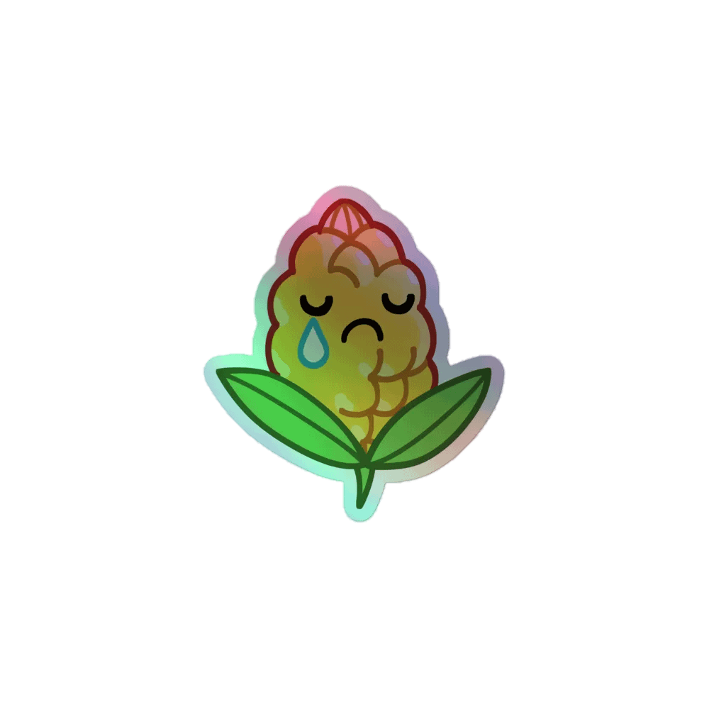 Sad Corn Sticker product image (1)