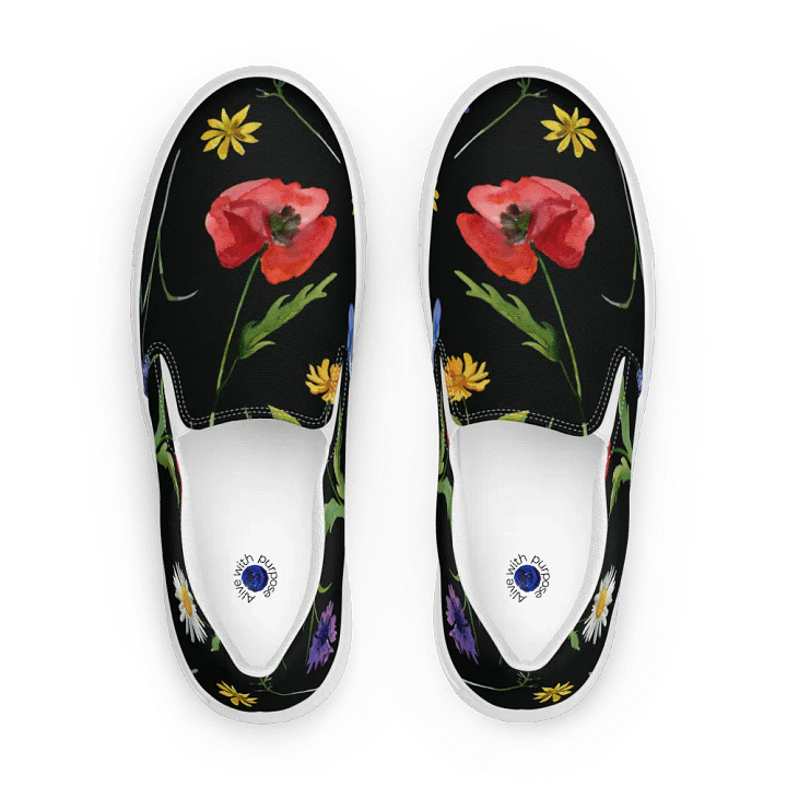Floral Bliss Slip-On Canvas Shoes product image (2)