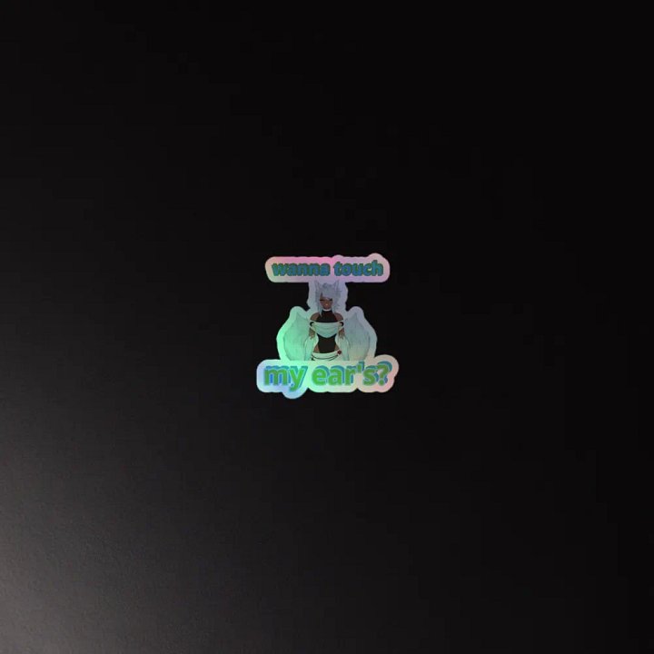 The forbidden ears sticker product image (4)