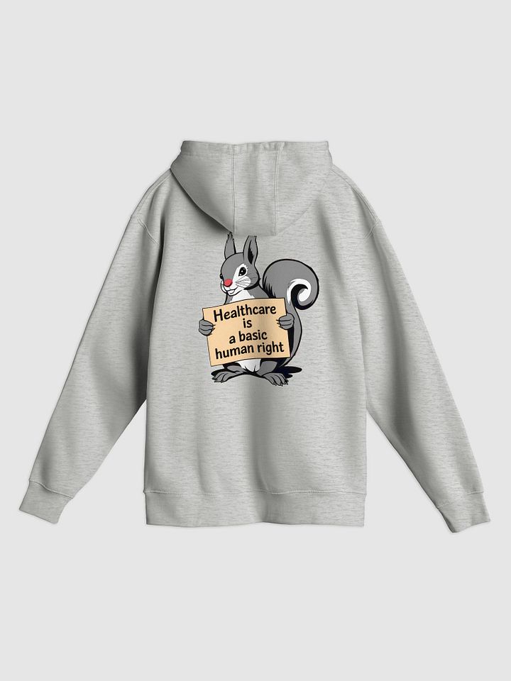 Premium, super soft Hoodie: Healthcare is a basic human right, Pooky with Sign product image (2)