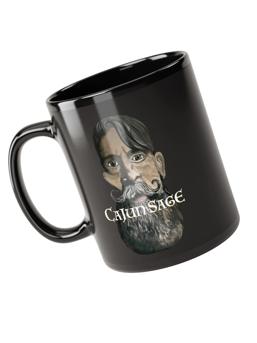 CajunSage Mug w/Quote (black) product image (4)