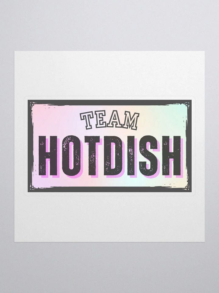Hotdish Vinyl Sticker product image (1)