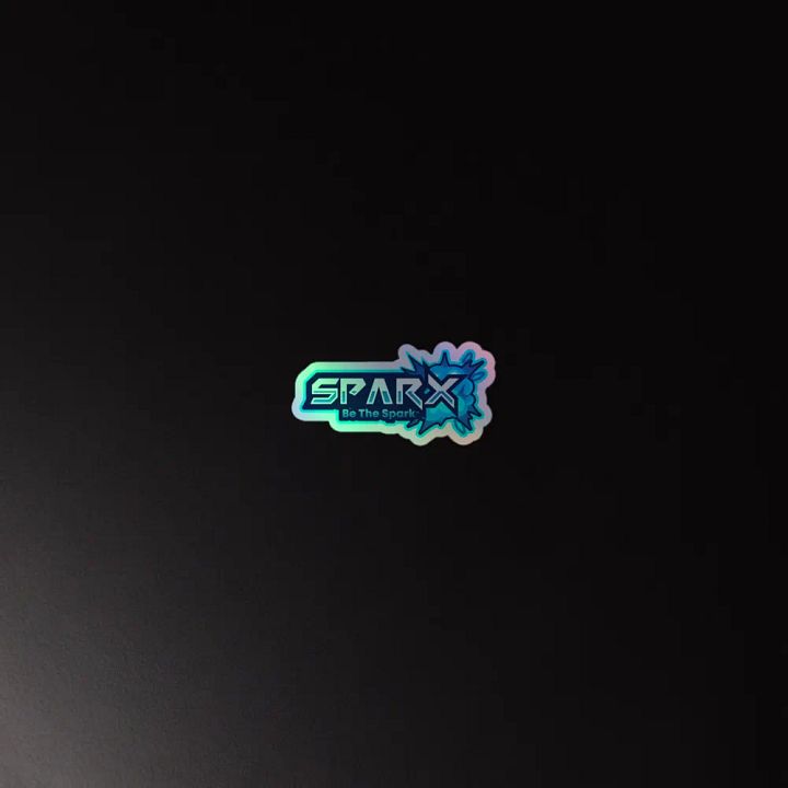 Sparx Holographic Kiss Cut Sticker product image (4)