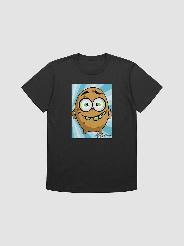Cheerful Potato Cartoon Unisex T-Shirt product image (1)