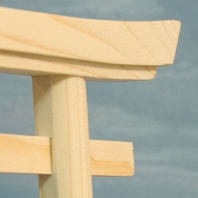 Japan Shinto Shrine Gate - Small Wood Model Torii Tori product image (5)