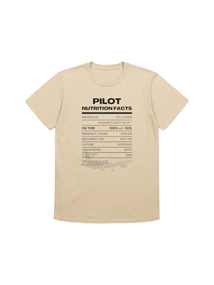 Nutritional Aviator Unisex T-Shirt product image (2)