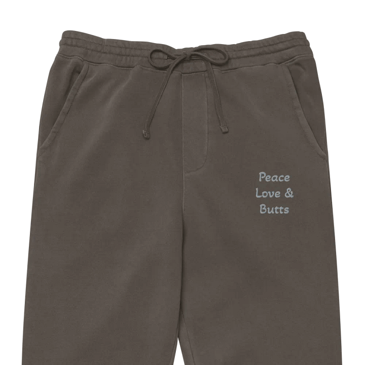 PL&B Embroidered Washed Out Joggers product image (1)
