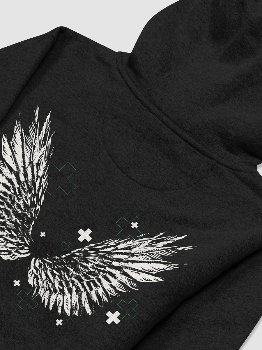Jak Wings (White) Unisex Premium Hoodie product image (4)