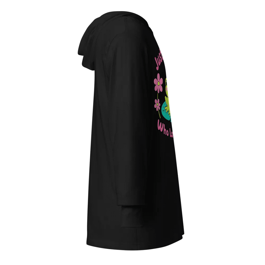 Frog Lover's Cozy Hoodie Tee Bella+Canvas (Adult Unisex) product image (5)