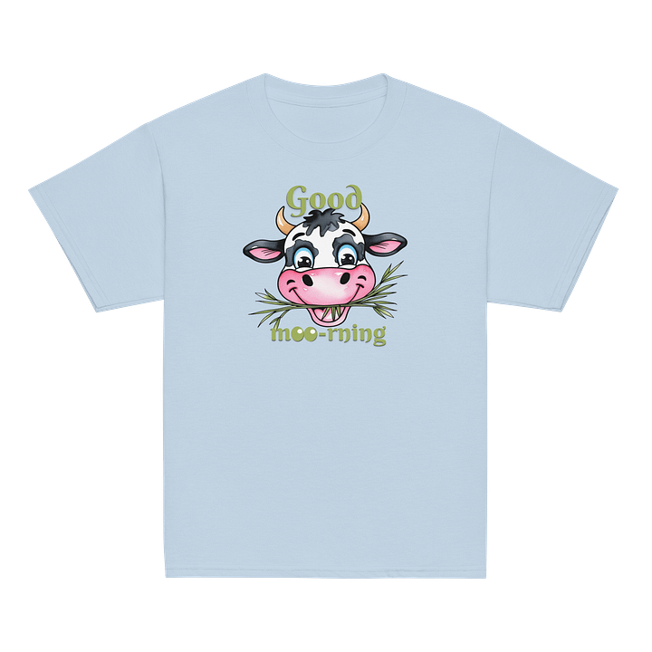 good moo-rning unisex shirt product image (22)