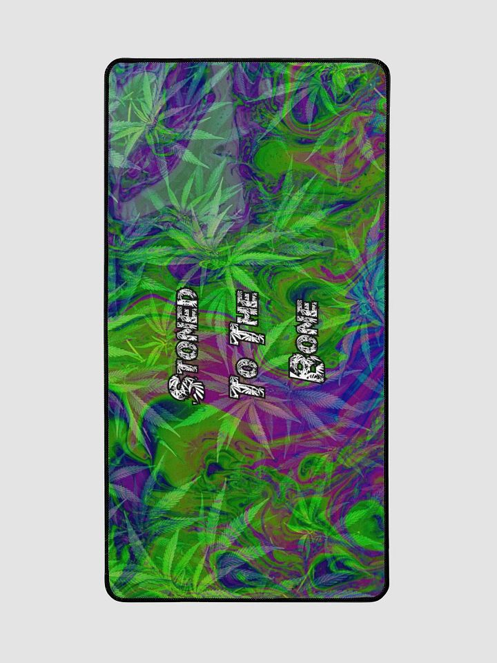 "Stoned To The Bone" Desk Mat 15.5"x31.5" product image (2)
