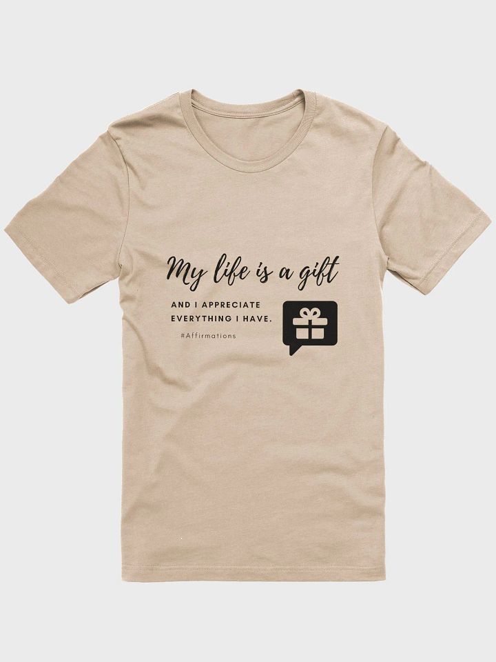 My life is a gift Dark Unisex Super soft T-Shirt product image (2)