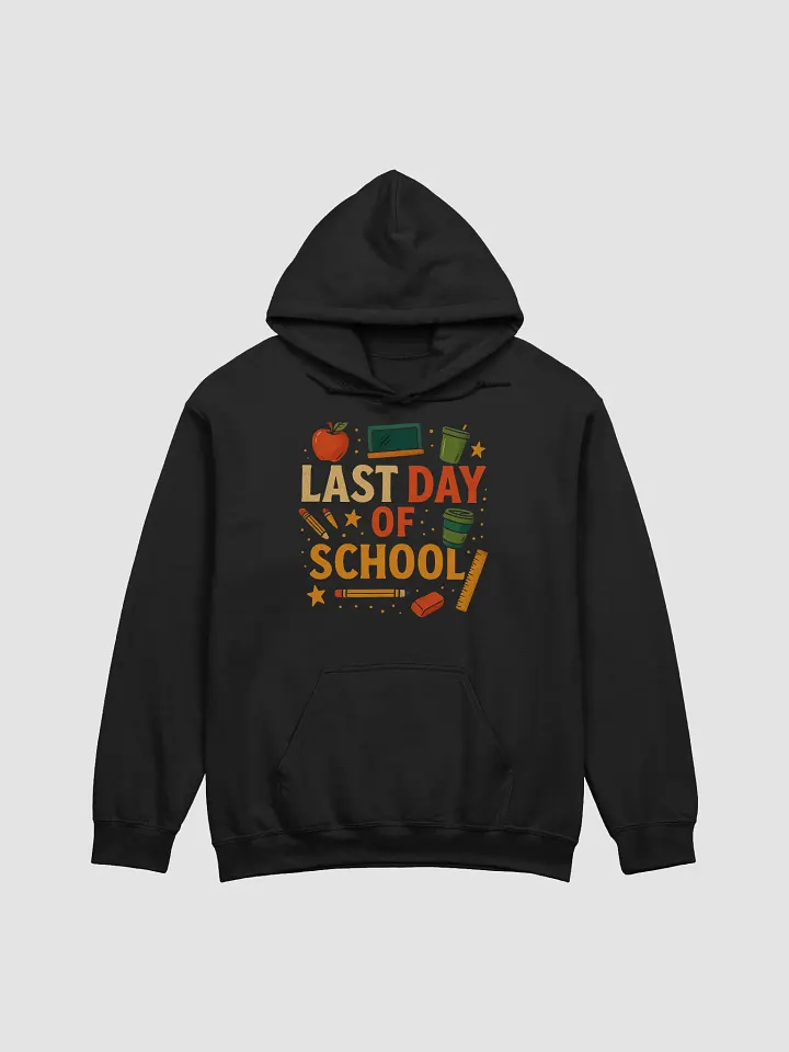 Last Day of School Hoodie – Retro Teacher Hoodie for the Final Bell product image (7)