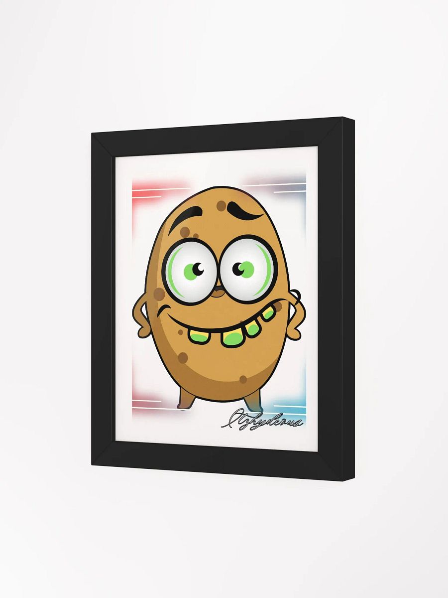 Jovial Potato Charm Framed Poster product image (3)