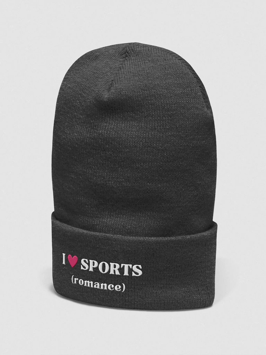 I ♥ SPORTS (romance) Beanie product image (3)