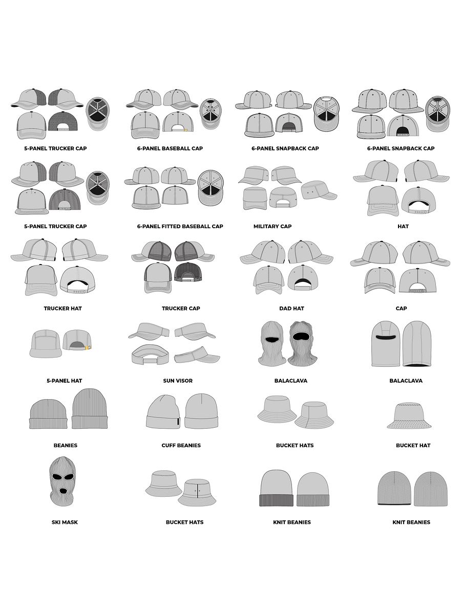 Headwear Mockups Mega Bundle product image (2)