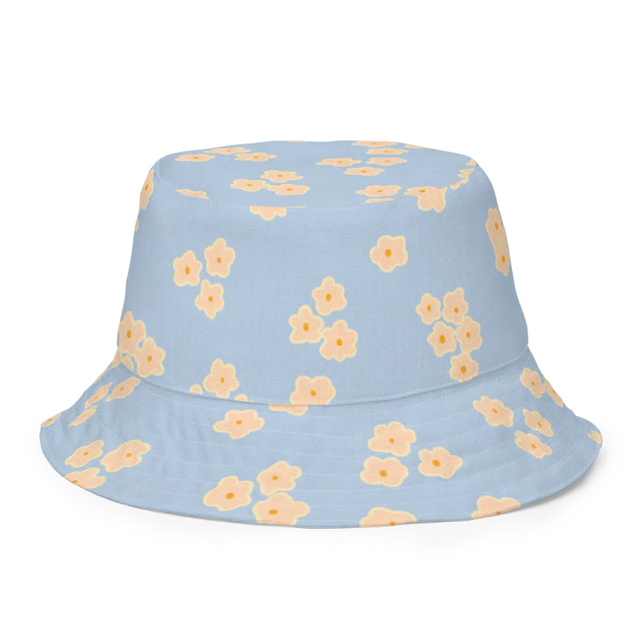 HAPPY DAISY REVERSIBLE BUCKET HAT - Wendehut mit Blümchen und Regenbogen in allen Grössen product image (9)