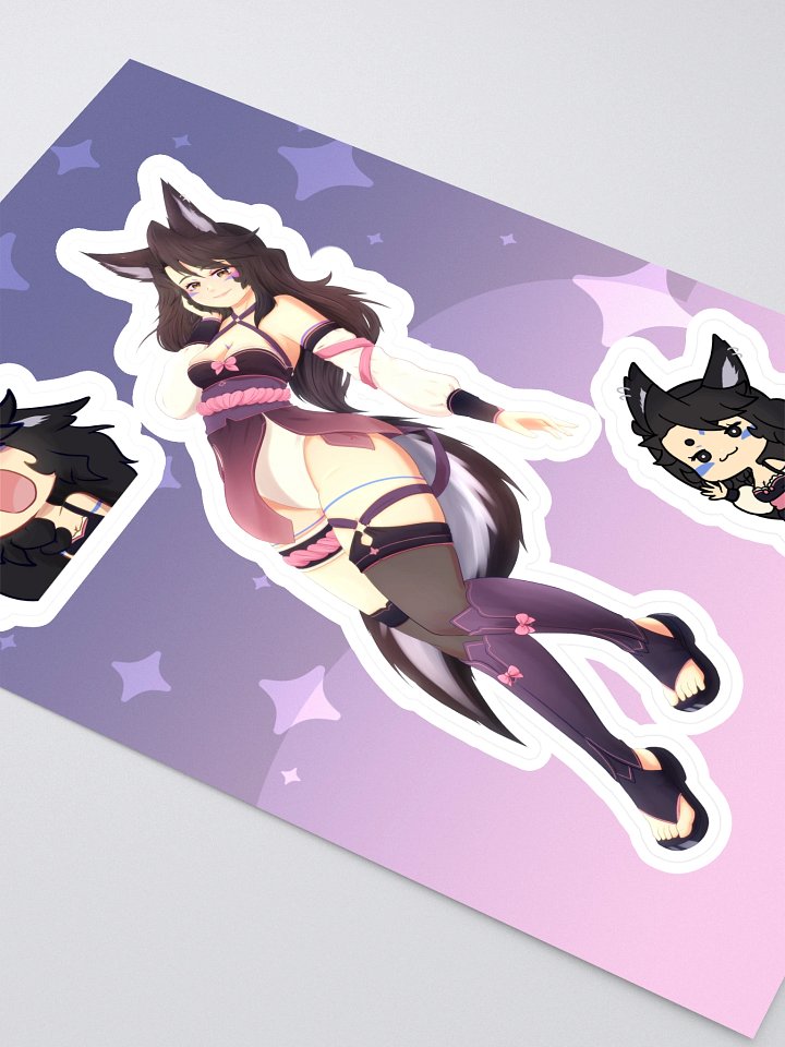 Celestial Dusk Kiss Cut Sticker Sheet product image (2)