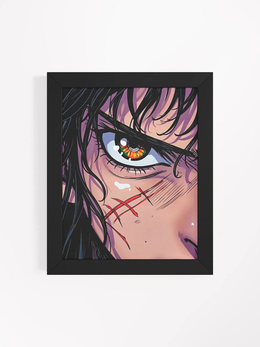 Intense Gaze Framed Anime Poster product image (64)