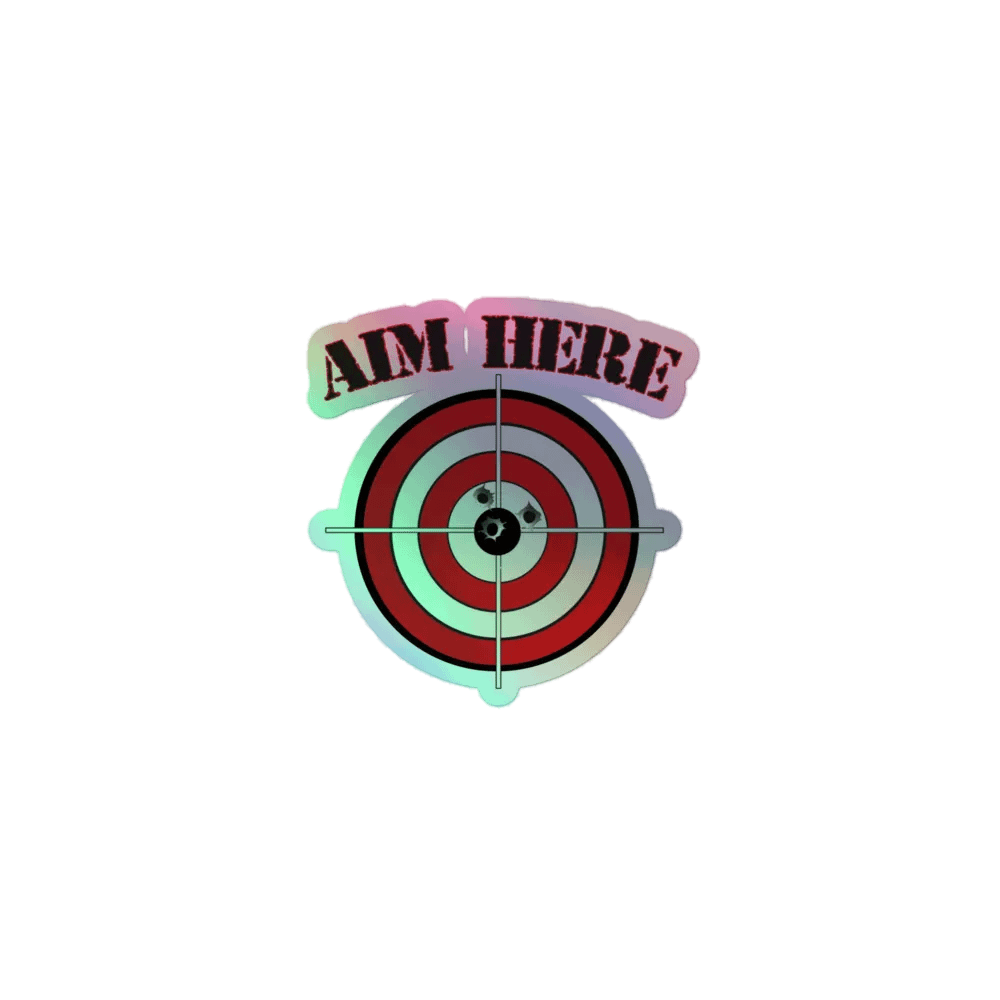 Bullseye Holographic Sticker Set product image (1)