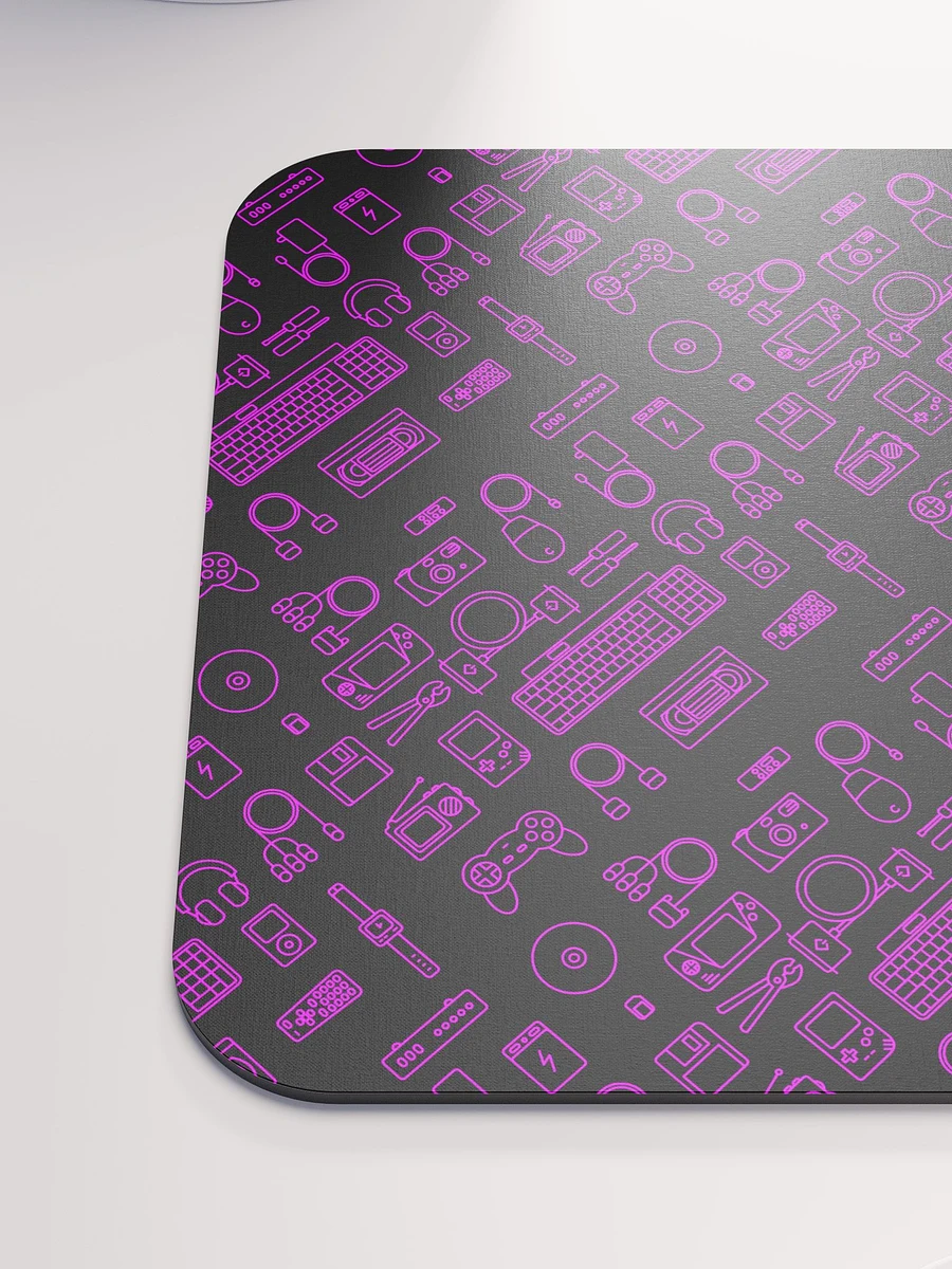 Neon Purple Devices Mouse Pad (Classic) product image (6)