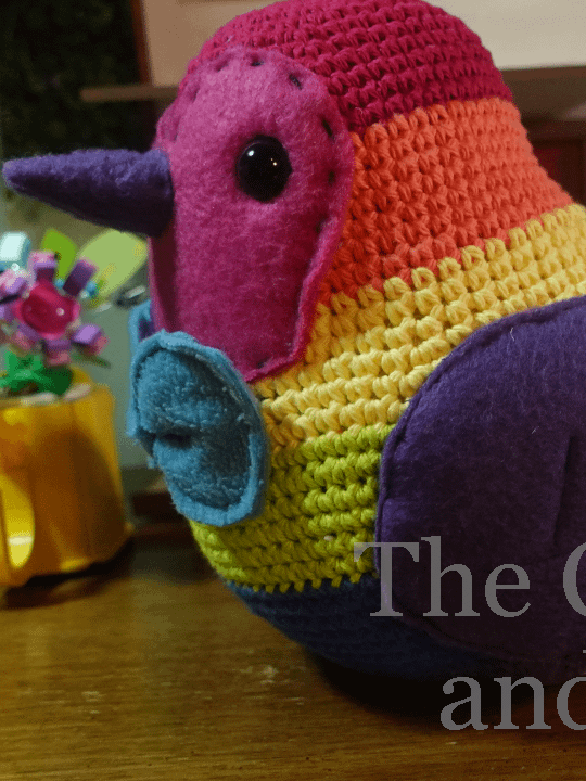 Birdzilla Crocheted Snuggle Bird Pattern product image (3)