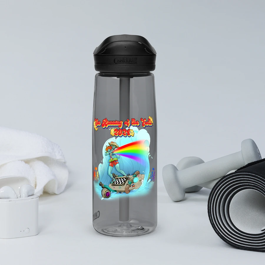 Running of the Trolls Rainbow Sports Waterbottle - by Mischi product image (12)