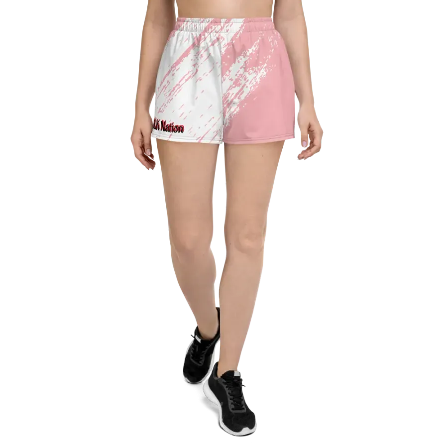 All-Over Print Women's Athletic Short Shorts product image (2)