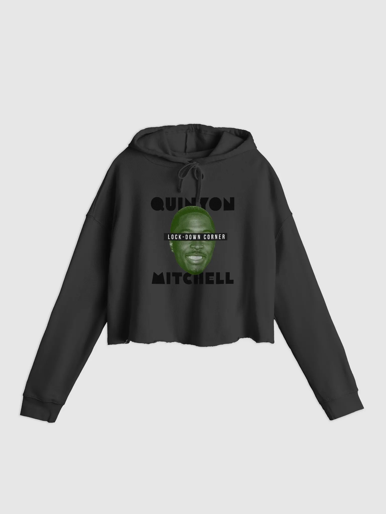 Lock-Down Corner Graphic Crop Hoodie product image (2)