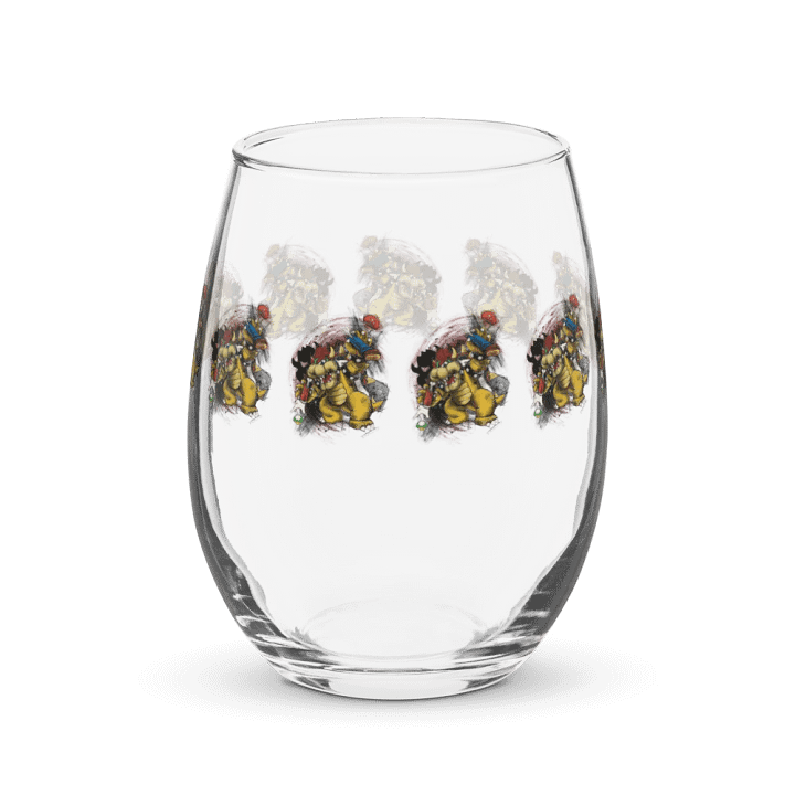 Bowser by StephyJ Stemless Wine Glass product image (2)