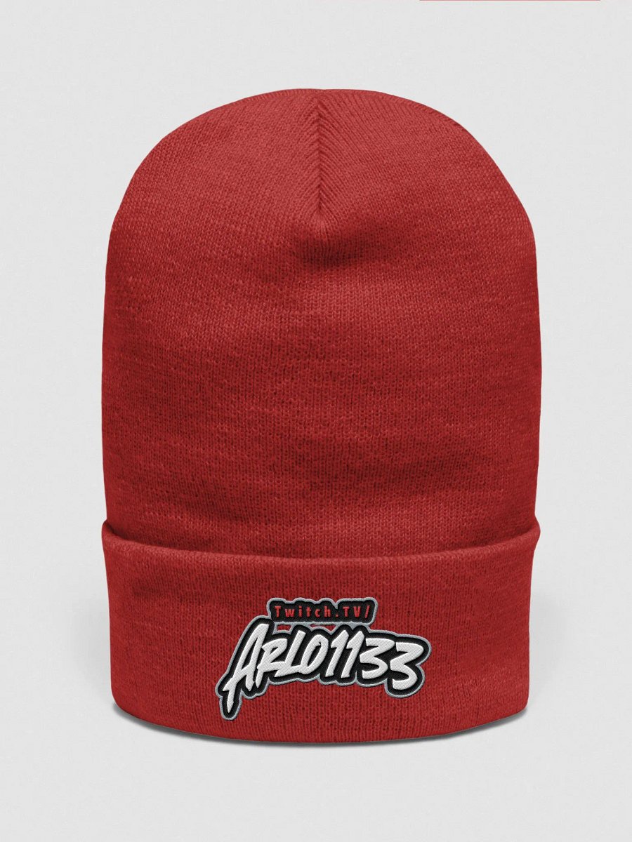 Arlo Red Beanie product image (1)
