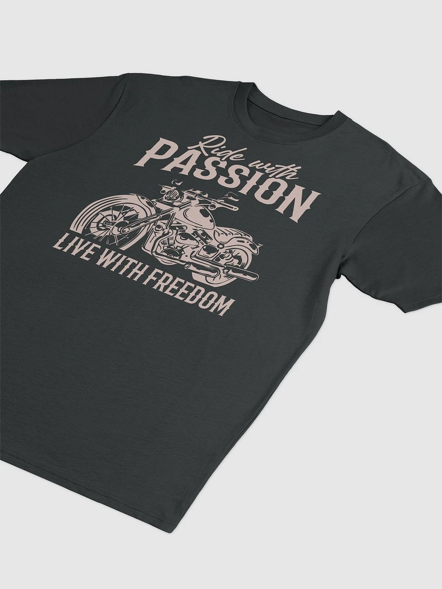 Passion & Freedom Motorcycle Graphic Tee product image (3)