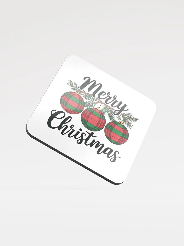 Simple Yet Expressive Merry Christmas Design Coaster Set product image (1)