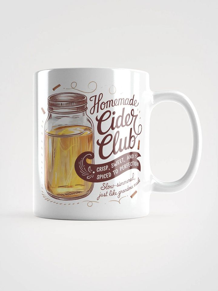 Homemade Cider Club White Glossy Mug product image (3)