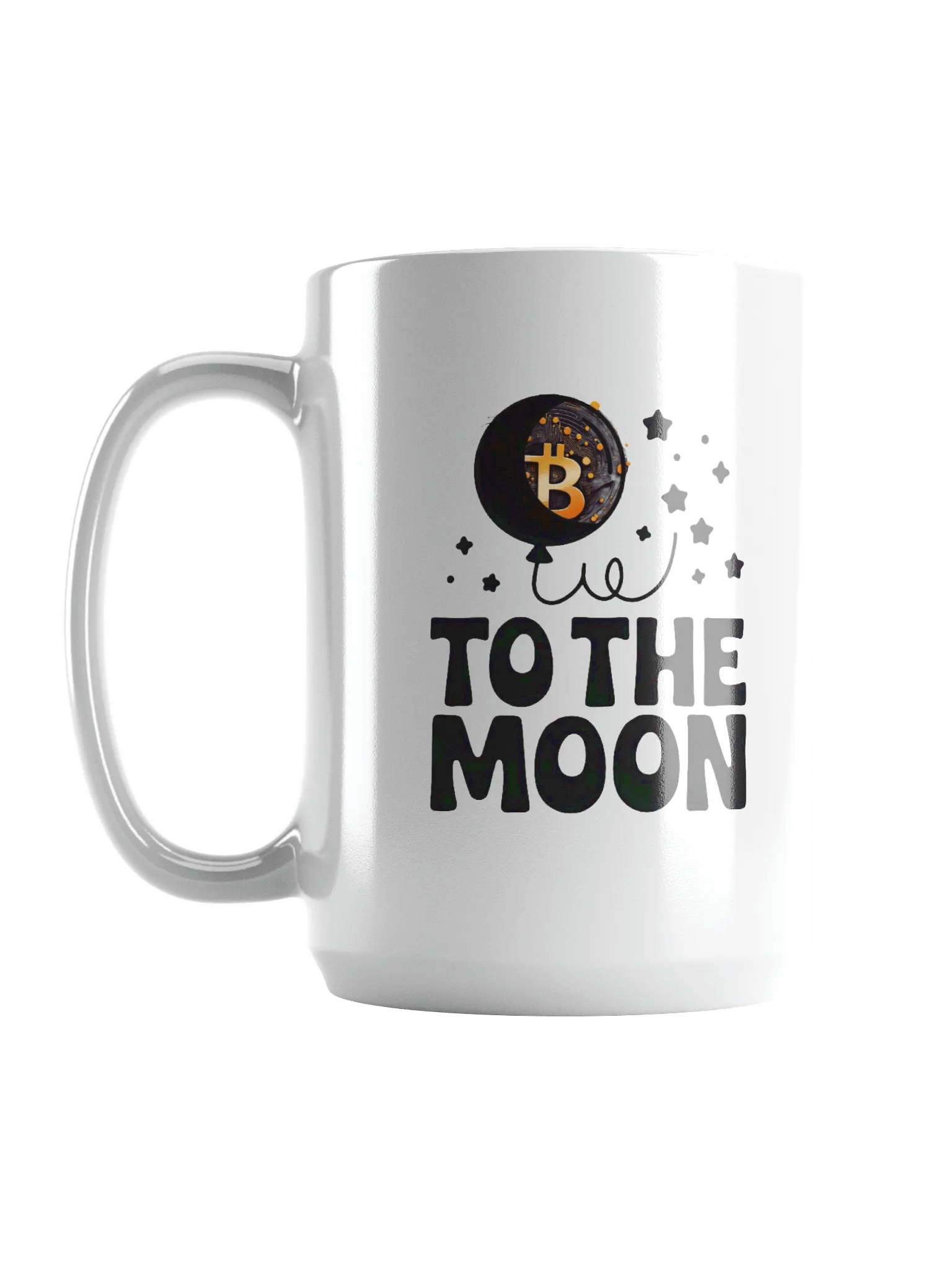 Bitcoin To The Moon Mug, Crypto Gift for Traders, Coffee Crypto Cup product image (6)