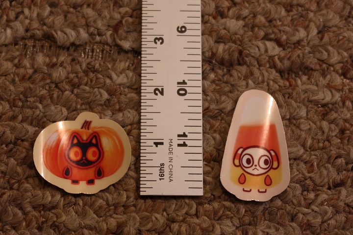 Dog and Cat Candy Corn and Pumpkin product image (2)