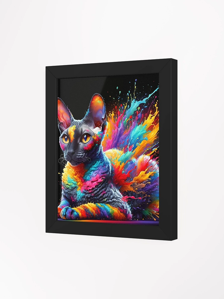 Framed High-Quality Matte Poster (in): Cornish Rex product image (49)