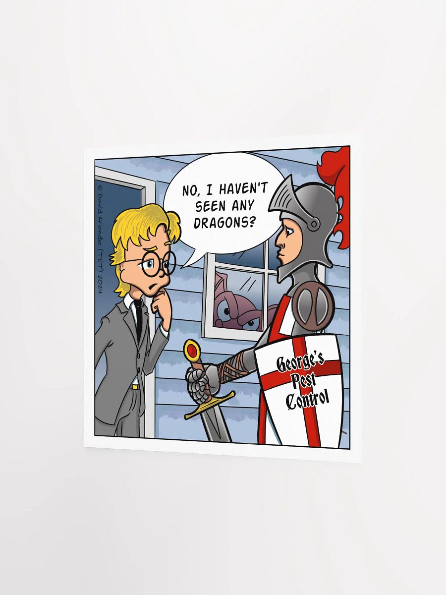 No, I Haven't Seen Any Dragons - Resident Dragon Poster product image (5)