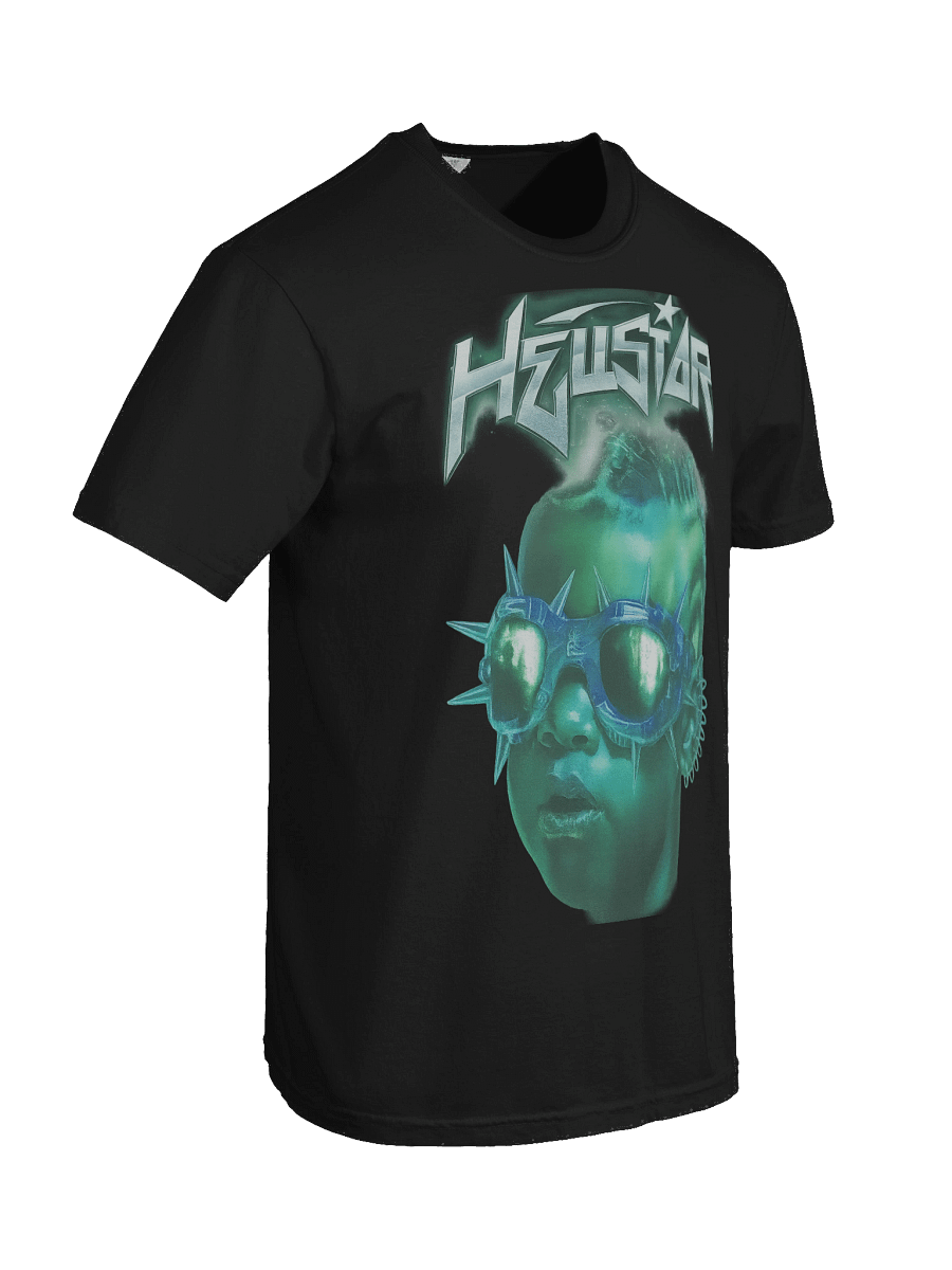 Hellstar The Future T-Shirt Black/Blue product image (3)